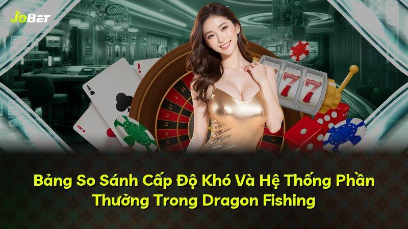 Bảng So Sánh Cấp Độ Khó Và Hệ Thống Phần Thưởng Trong Dragon Fishing